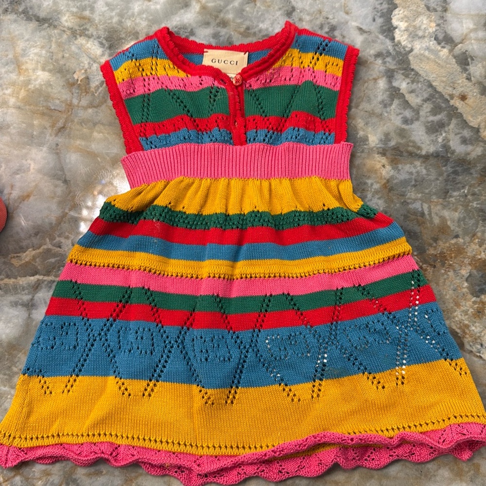 Babies Gucci Dress (Cardigan sold separately)